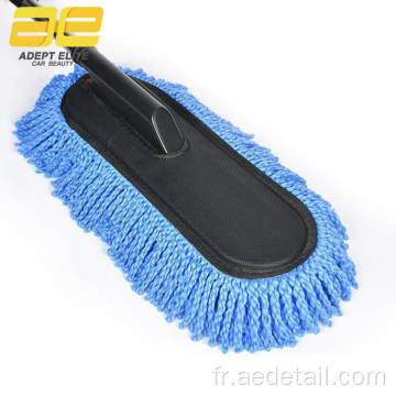 Brosse de nettoyage de voiture en microfibre à longue portée